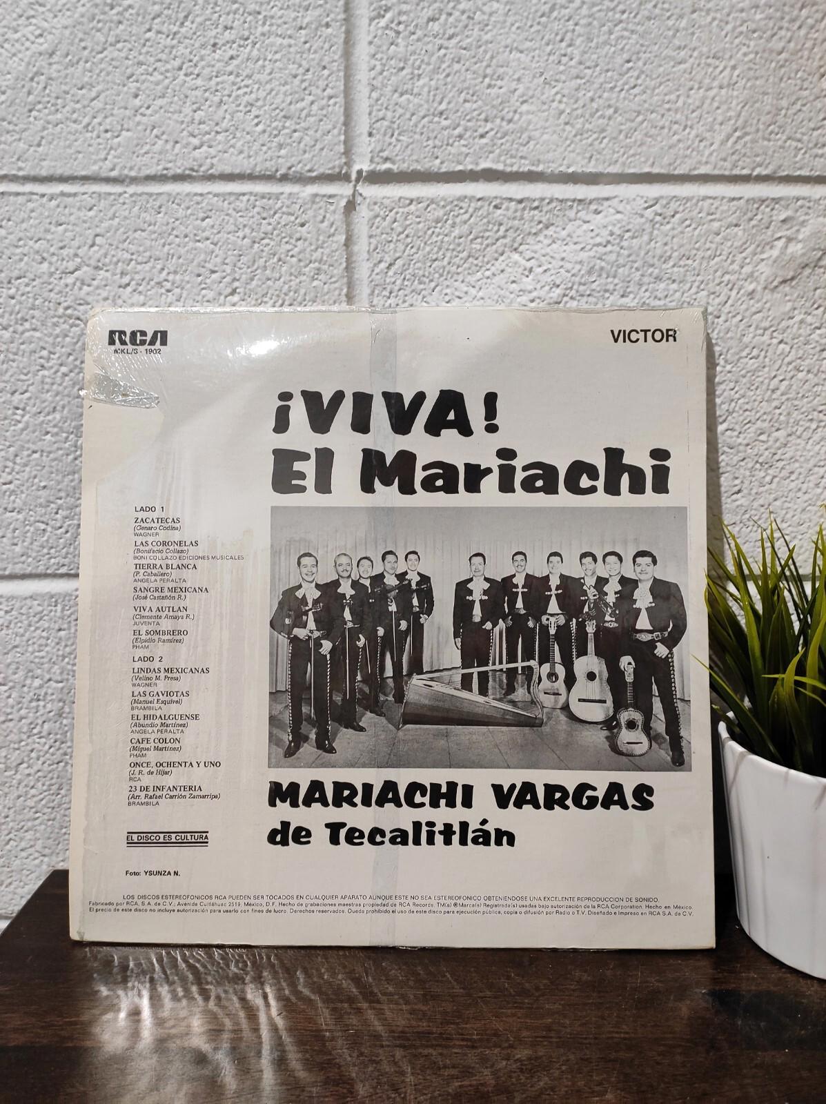 Mariachi Vargas De Tecalitlan Viva El Mariachi Vinyl