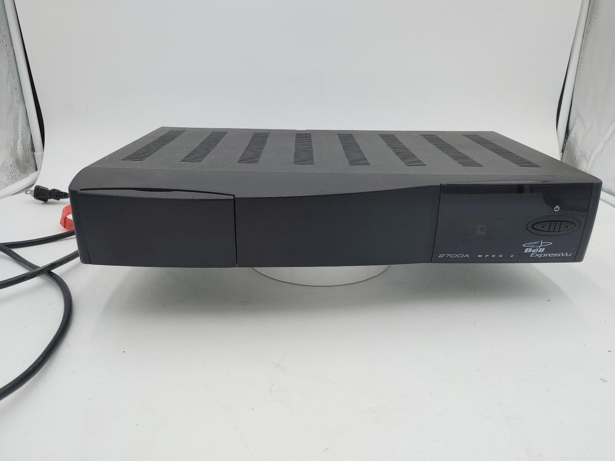 Bon état, récepteur satellite numérique MPEG-2 Bell ExpressVu 2700A, testé sous tension