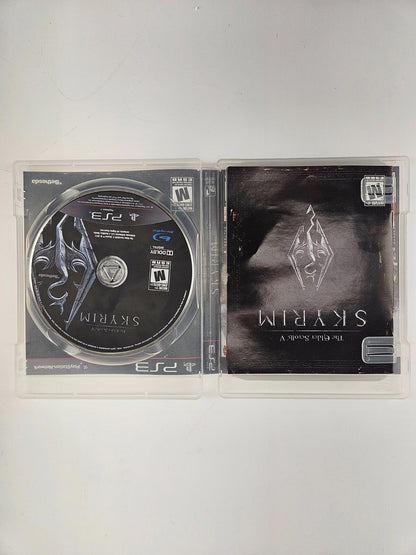 The Elder Scrolls V Skyrim PlayStation 3 (PS3) w/ Map