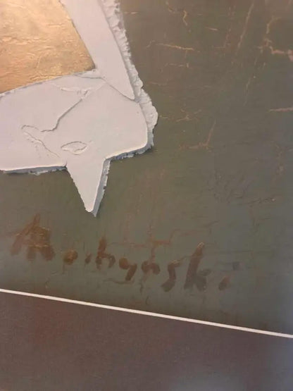 Abstract Boat Painting