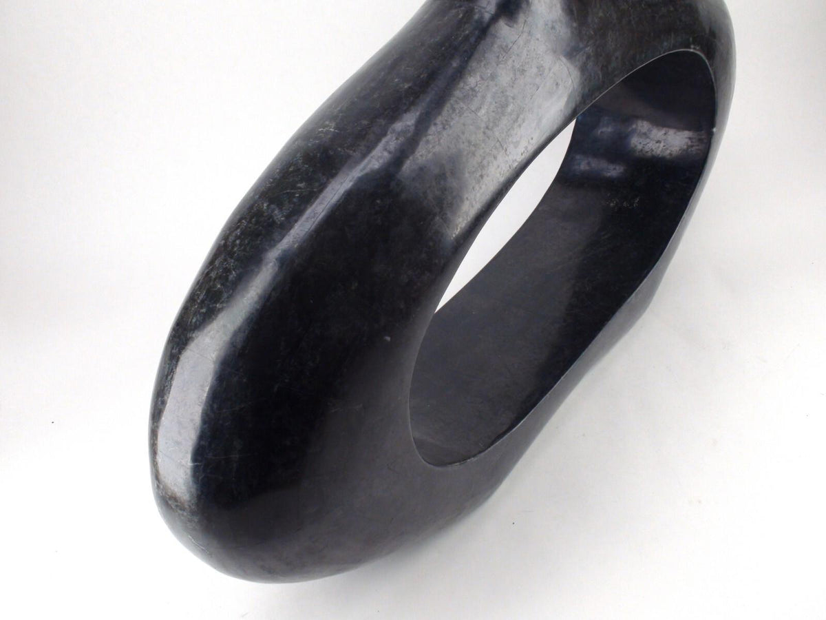 GOOD CONDITION Marquis Beverly Hills Extra Large Art Deco Vase Black