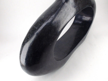 GOOD CONDITION Marquis Beverly Hills Extra Large Art Deco Vase Black