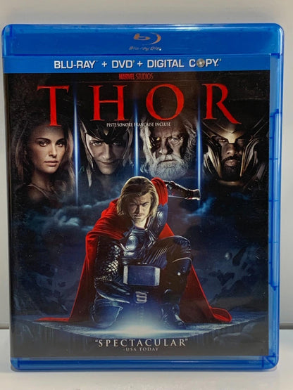Lot of 2 Blu-Ray THOR &  Thor: The Dark World