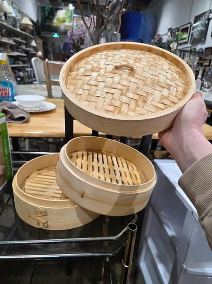 Fox Run 10" Bamboo Steamer - New