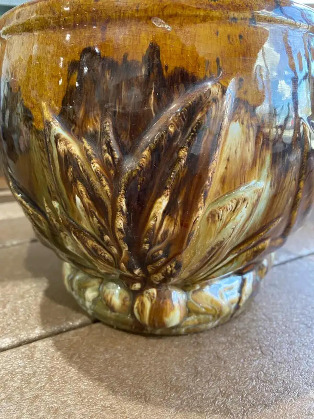 Vintage McCoy Pottery jardiniere