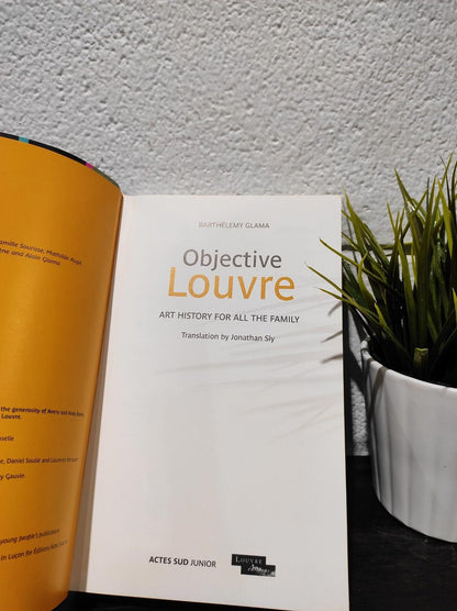 Objective Lourve (English Translation by Jonathan Sly) Barthelemy Glama