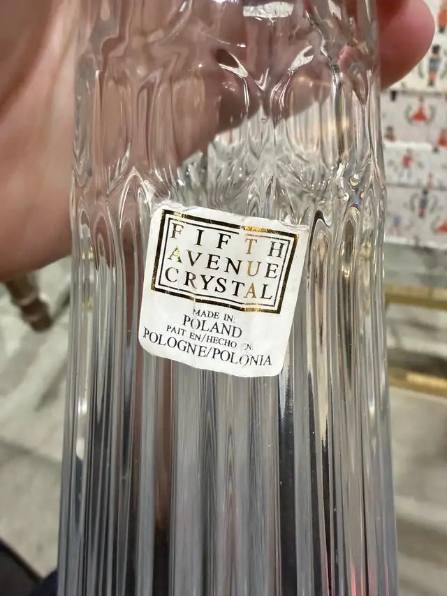 Fifth Avenue Crystal Decanter