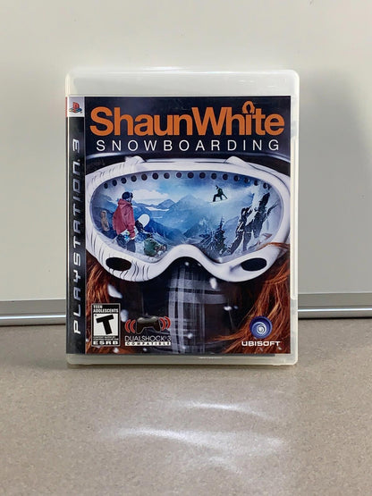 Shaun White Snowboarding (PlayStation 3, 2008) PS3 Game Disc Excellent