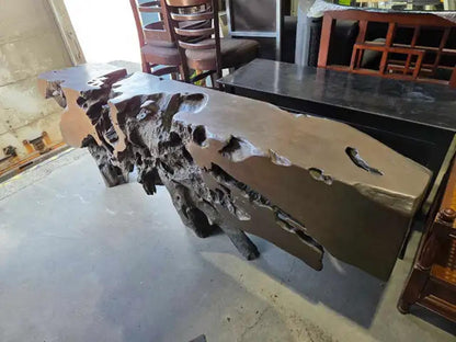 Philips Collection - Freeform Resin Cast Console Table