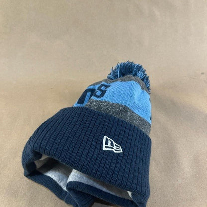 New Era Gray and Blue Beanie