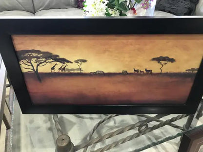 Savanna canvas painting