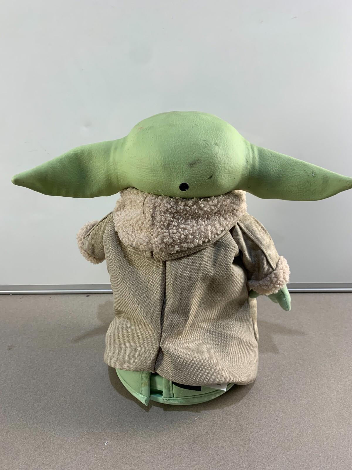 Star Wars The Mandalorian Baby Yoda Din Grogu The Child 11" Plush 2021 Mattel