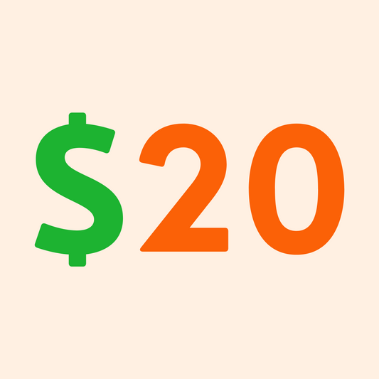 20 DOLLAR ITEM