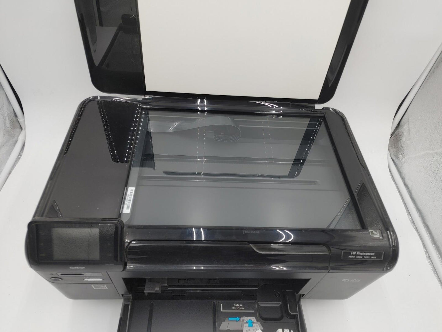 Good Condition HP Photosmart D110 All-In-One Printer Black Untested