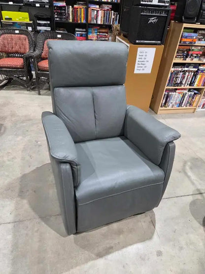 Spaziorelax Leather Recliner/Rocker Armchair