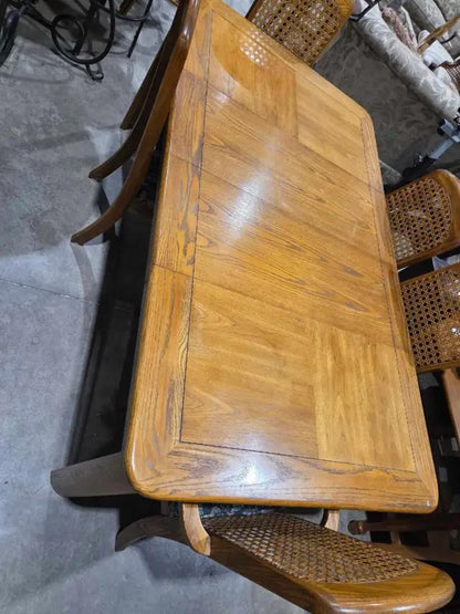 Solid Wooden Extendable Dining Set