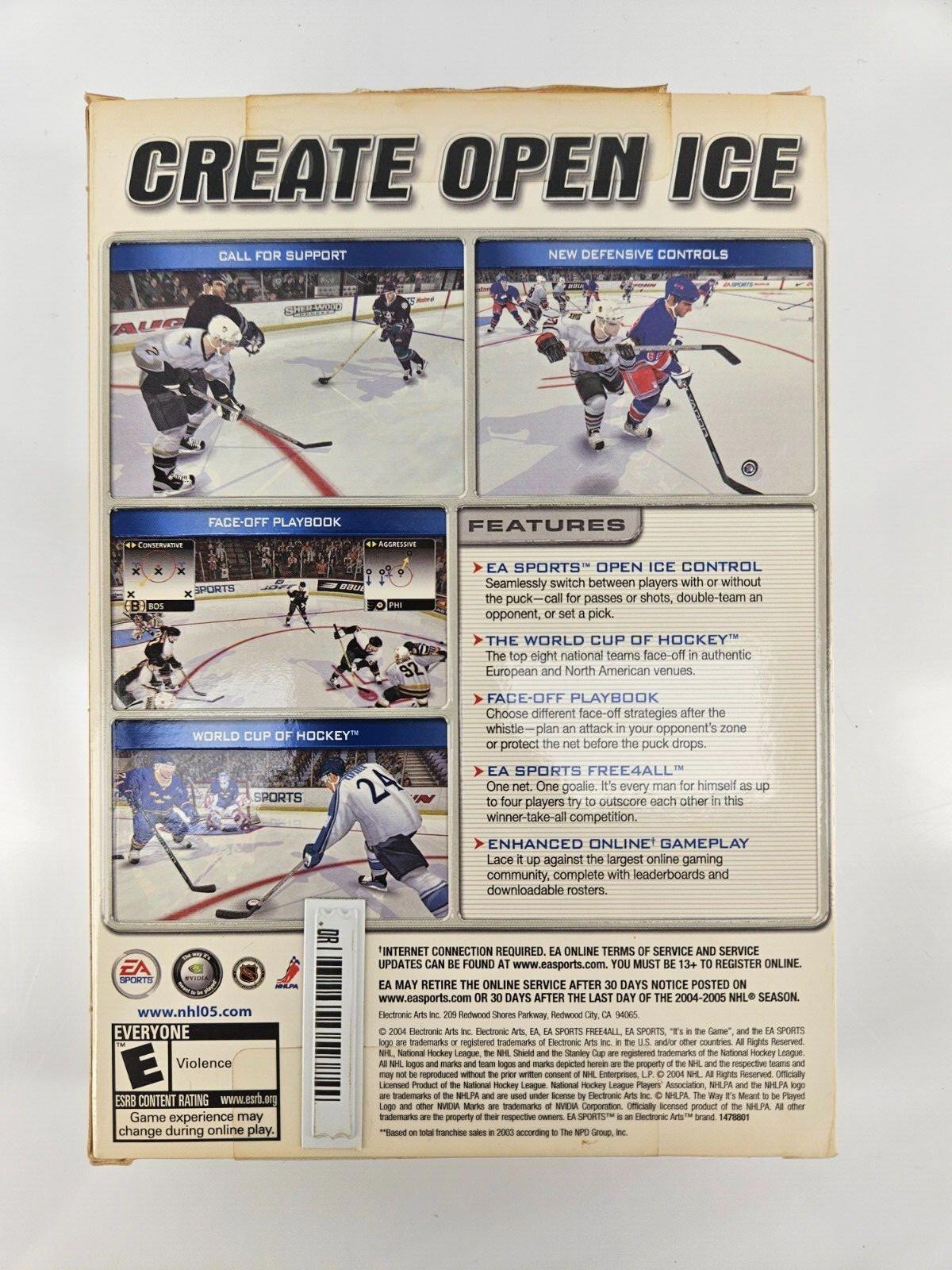 NHL 2005 PC Medium Box