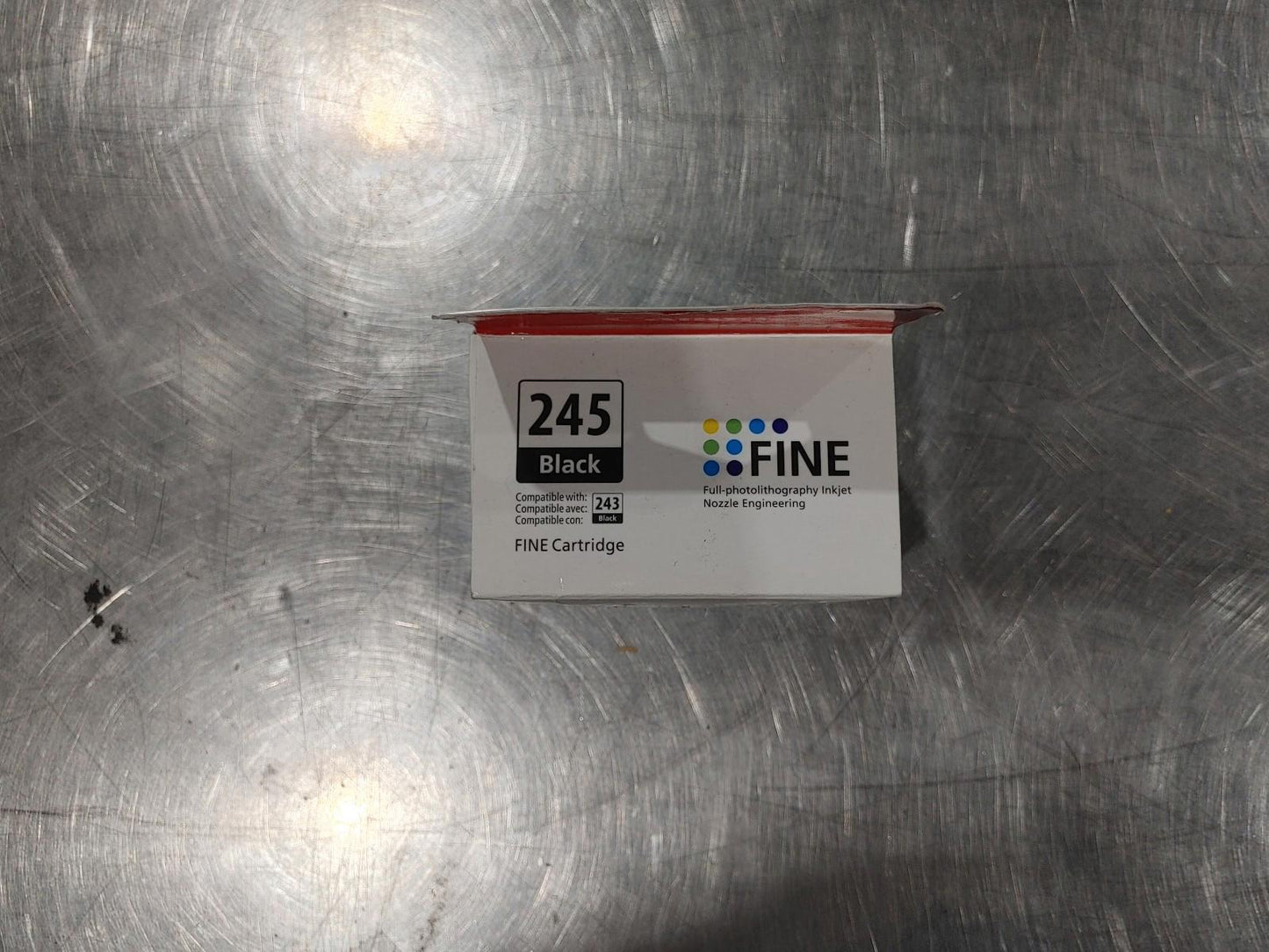 Brand New Sealed Canon PIXMA Genuine 245 Black FINE Ink Cartridge