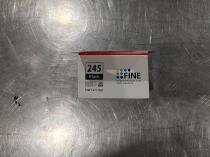 Brand New Sealed Canon PIXMA Genuine 245 Black FINE Ink Cartridge