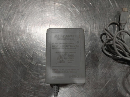 Nintendo WAP-002 USA AC Adapter Tested and Working Grey - Fair