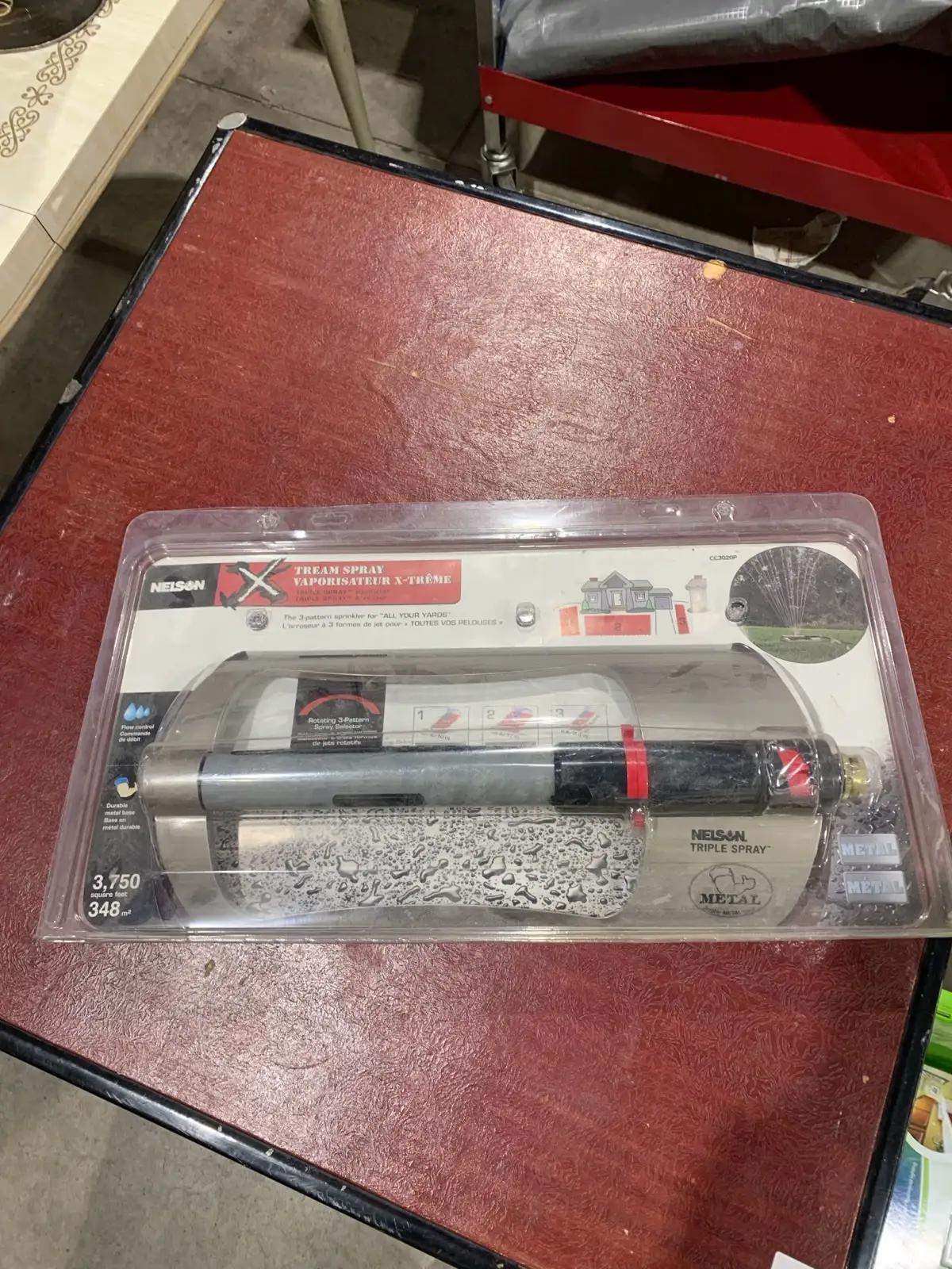 Nelson Triple Spray Garden Sprinkler