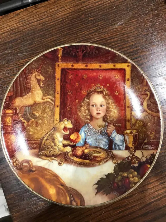 Knowles Frog Prince Plate