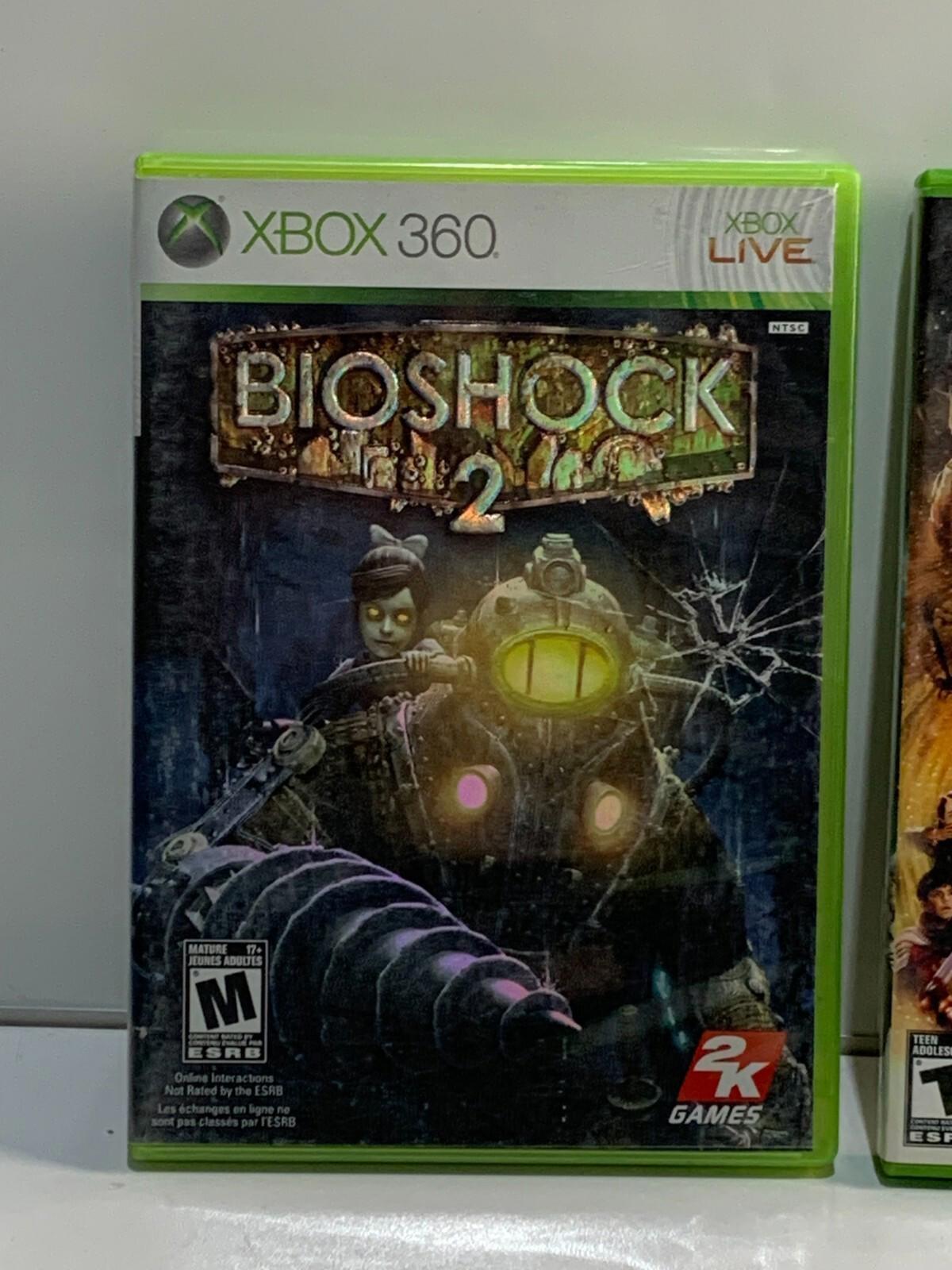 Lot of 2 Xbox 360 Games, Narnia & BIOSHOCK 2 RAPTURE