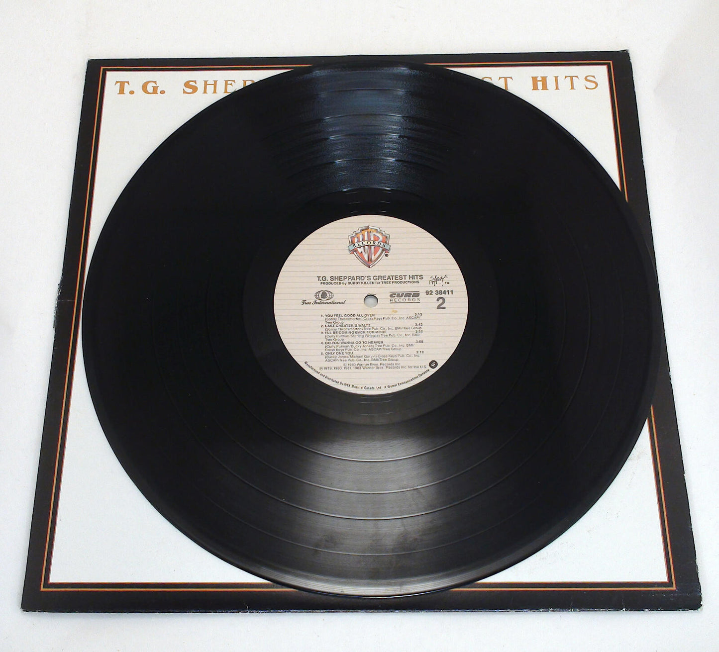 Good Condition T.G Sheppar's Greatest Hits Vinyl Album Record LP
