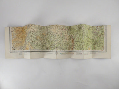 Bartholomew's Revised "Half-Inch" Contoured Maps Great Britain 18 Vale Of Severn