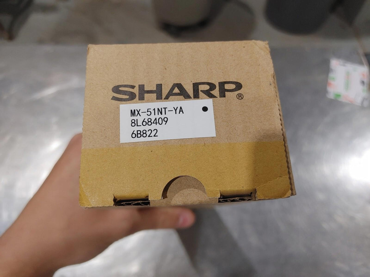Brand New In Box Genuine SHARP MX-51NT-YA Yellow Toner Cartridge