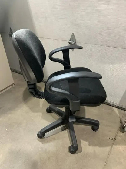 Black Fabric Office Chair