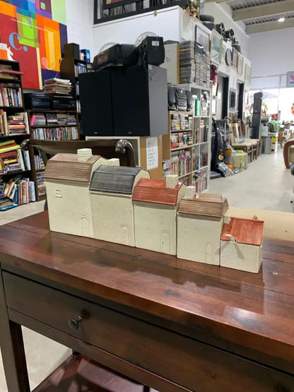 Ceramic Houses for Kitchen Storage