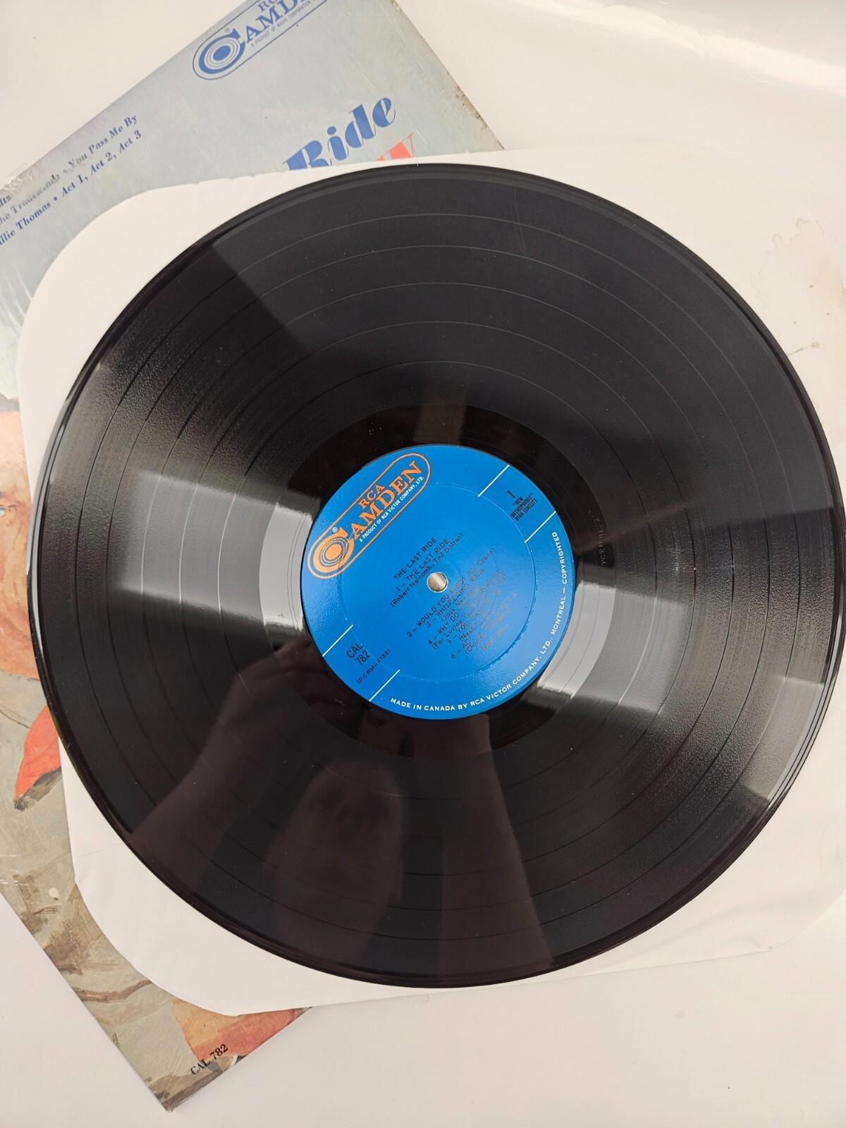 The Last Ride LP by Hank Snow vinyl 1963