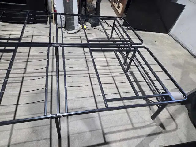 Zinus Folding Queen Bed Frame w/ Headboard