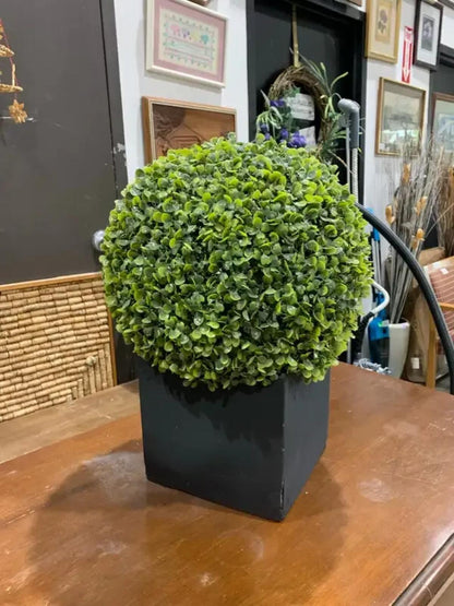 Artificial Boxwood Topiary Ball