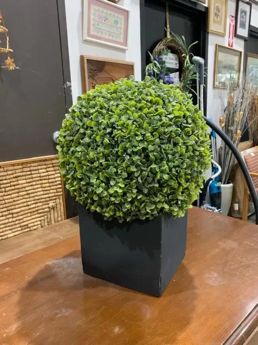 Artificial Boxwood Topiary Ball
