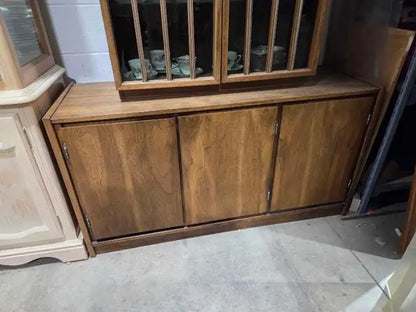 Vintage Display China Cabinet