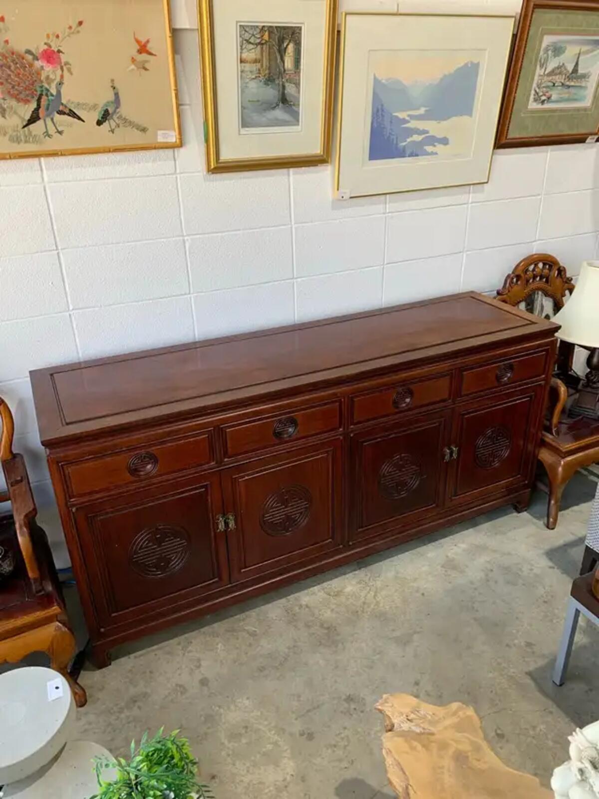 Buffet ancien en acajou
