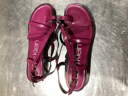 Calvin Klein Strappy Flat Sandals