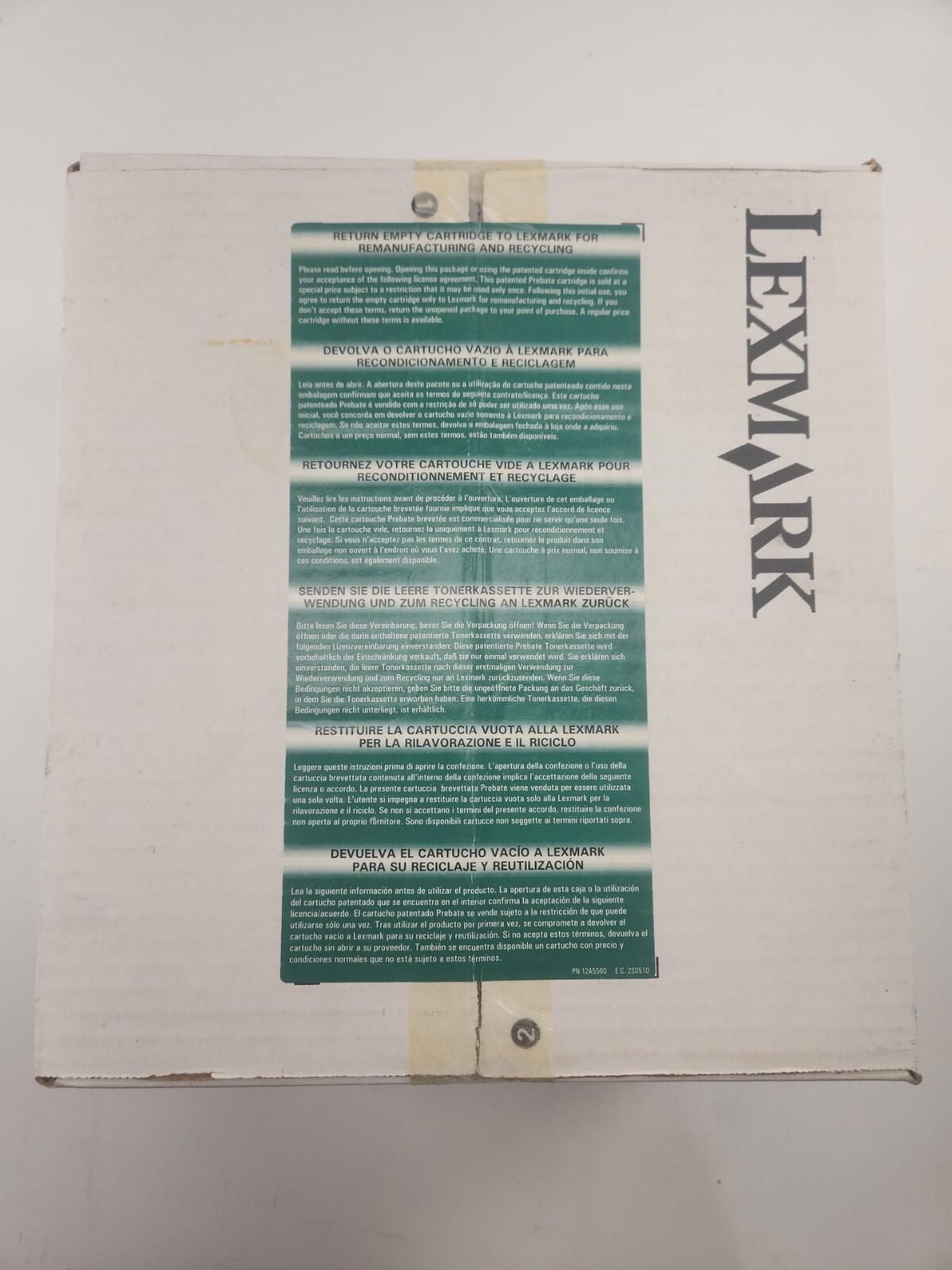 Lexmark 12A5845 toner