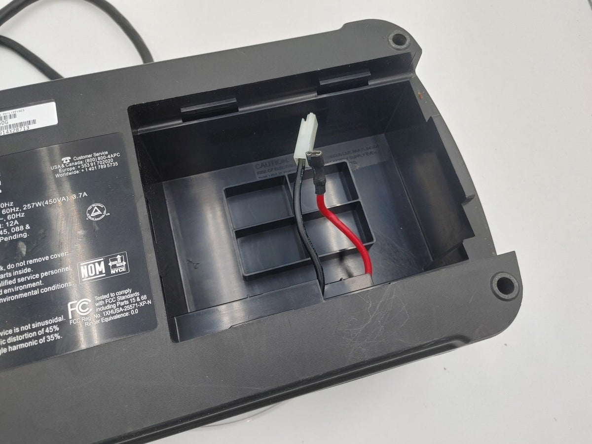 Bon état, APC Back-UPS ES 450 BE450G, sans batterie, noir, testé et fonctionnel.