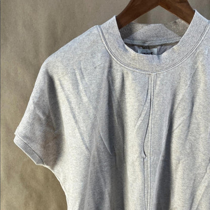 Pact Women’s Gray Short Sleeve Sweatshirt (Size M)