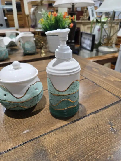 Handmade Ceramic Bathroom Set