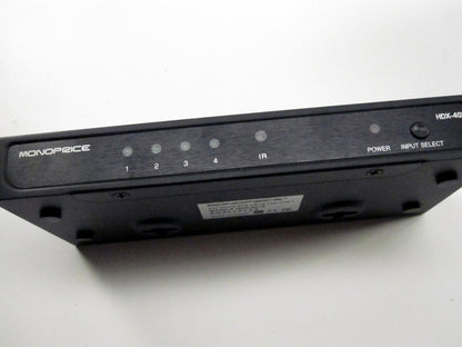 Monoprice HDX-401E HDMI Switcher Just Unit