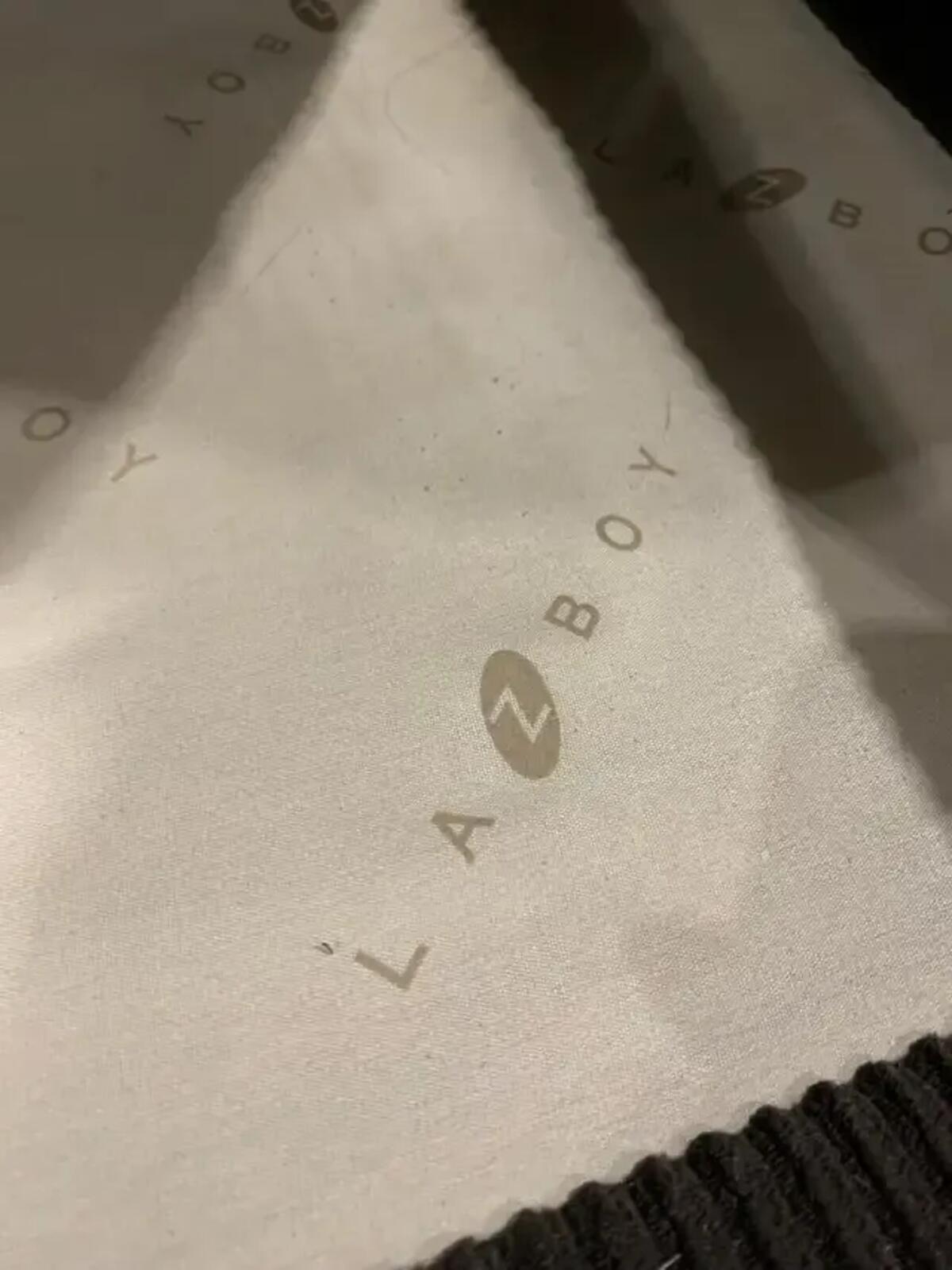 La-Z-Boy Brown Corduroy Sofa