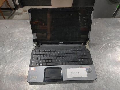 Toshiba Satellite C855D-S5351 Laptop Power Tested Silver/Black - Fair