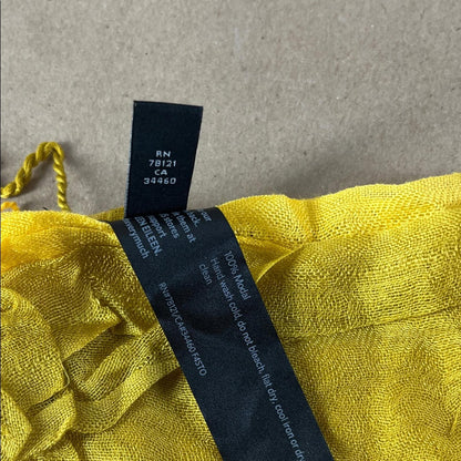 Eileen Fisher Yellow Modal Scarf