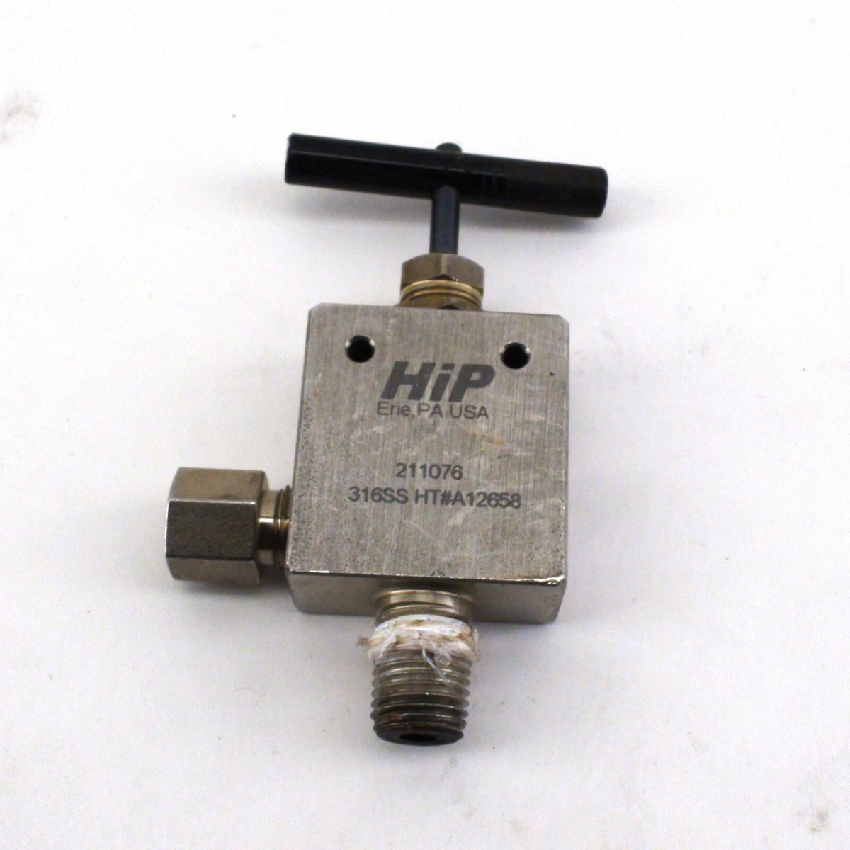 HiP 211076 Taper Seal Valve Fitting - Used