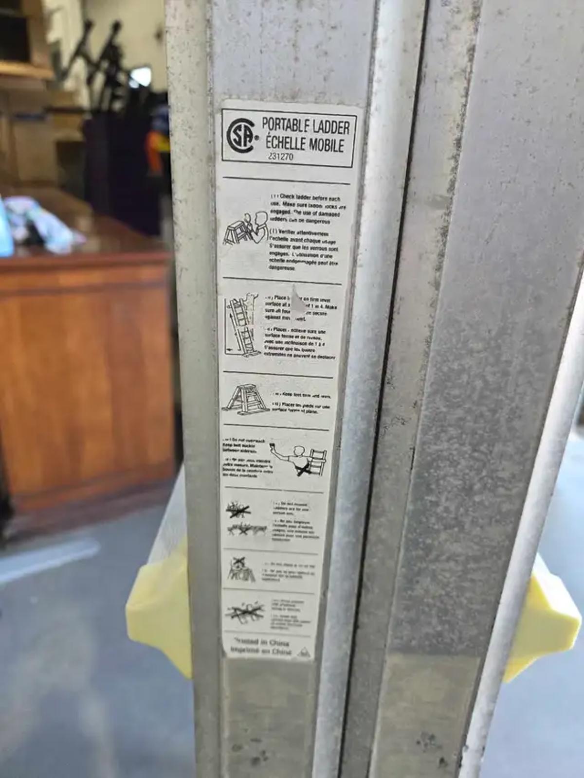 Cosco Aluminum Multi-Position 17ft Extendable Ladder