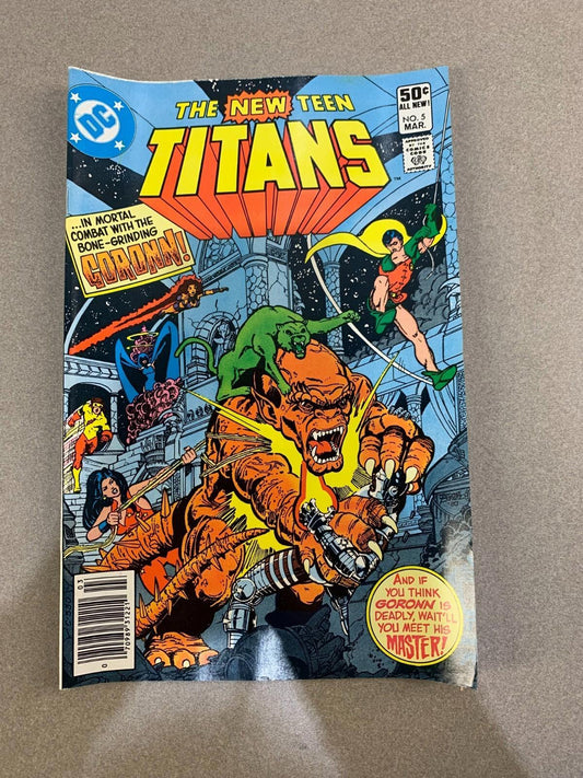 The New Teen Titans #5 Newsstand Variant (DC Comics March 1981)